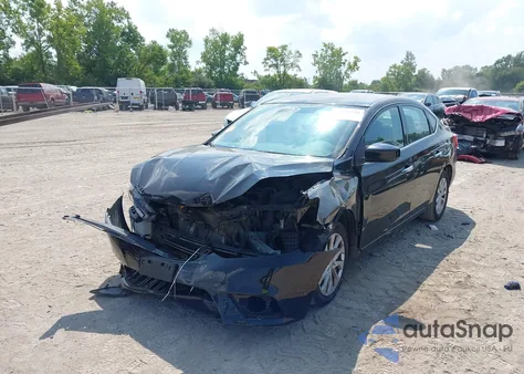 2019 Nissan Sentra Sv z USA, uszkodzony, nr VIN 3N1AB7AP5KY290024